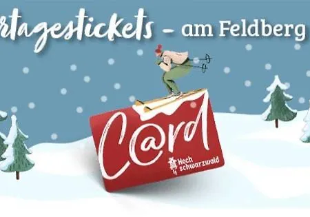 Passhoehe - Familien- Wander- Und Skiurlaub - Hochschwarzwaldcard - Haus Wiesenquelle Feldberg (Baden-Wurttemberg)